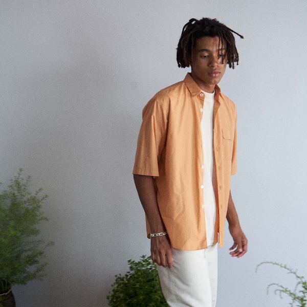 ｕｎｆｉｌ ／ アンフィル】ｗａｓｈｅｄ ｃｏｔｔｏｎ－ｐｏｐｌｉｎ ｓ／ｓ ｓｈｉｒｔ ＃ＷＯＳ |  フレディ＆グロスター(FREDY&GLOSTER) | マルイウェブチャネル