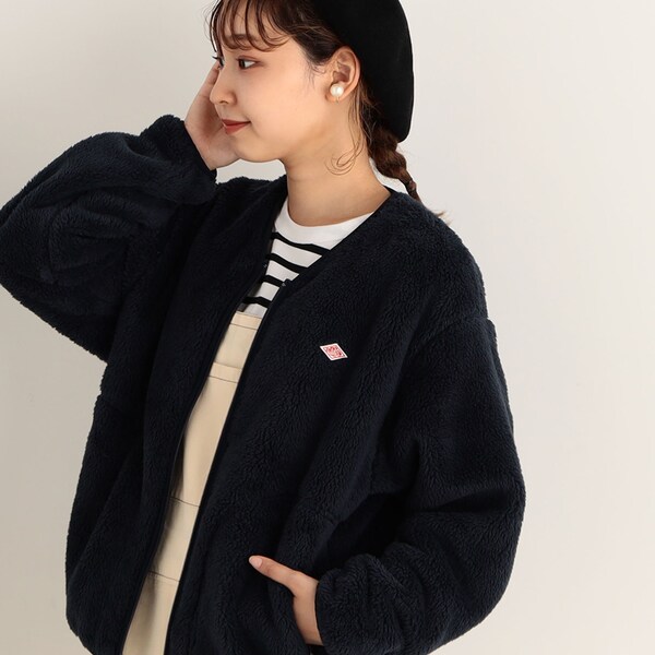 新品　ダントン フリース プルオーバー　ブラック　38 ダントン フリースプルオーバー38 DANTON(ダントン) ｜新作フリース