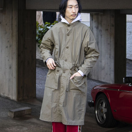 GLOSTER／グロスター】ユーロミリタリースタンドコート  