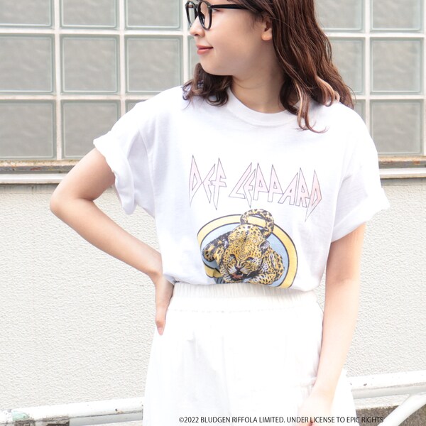 【GOOD ROCK SPEED】Def LeppardプリントT ホワイト WEB限定】【GOOD ROCK SPEED／グッドロック