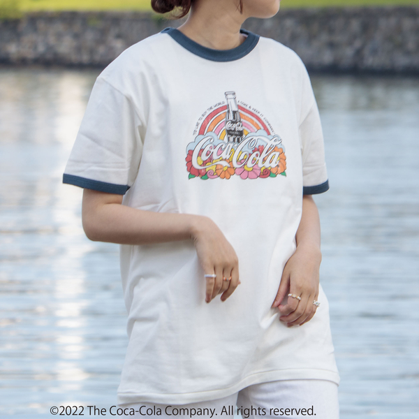 ＧＬＯＳＴＥＲ／グロスター】Ｃｏｃａ－Ｃｏｌａ リンガーＴシャツ