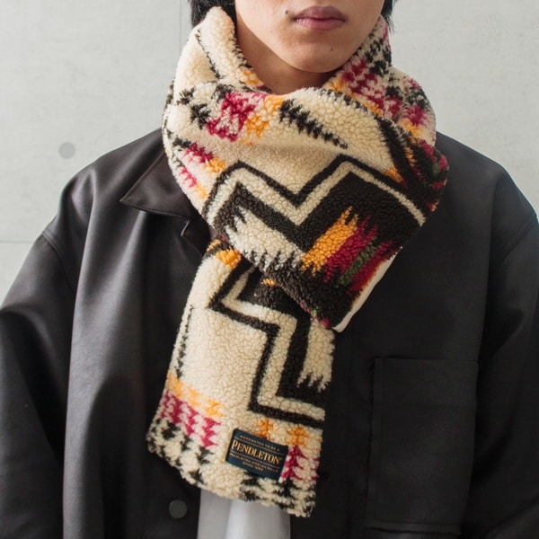 ＰＥＮＤＬＥＴＯＮ／ペンドルトン】別注ＨＡＲＤＩＮＧ ボアマフラー リバーシブル フリース | フレディ＆グロスター(FREDYGLOSTER) |  2-0758-6-64-350 | ファッション通販 マルイウェブチャネル