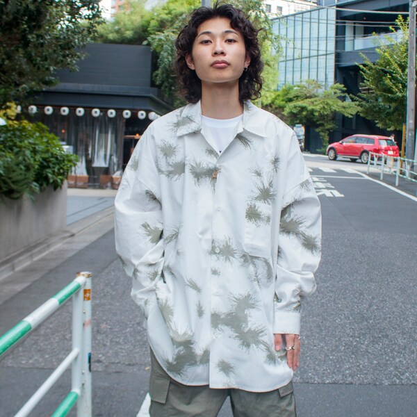ARMY TWILL／アーミーツイル】スノーカモ オーバーシャツ