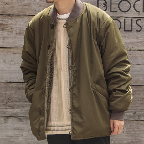 ARMY TWILL／アーミーツイル】リバーシブル ボアライナー 