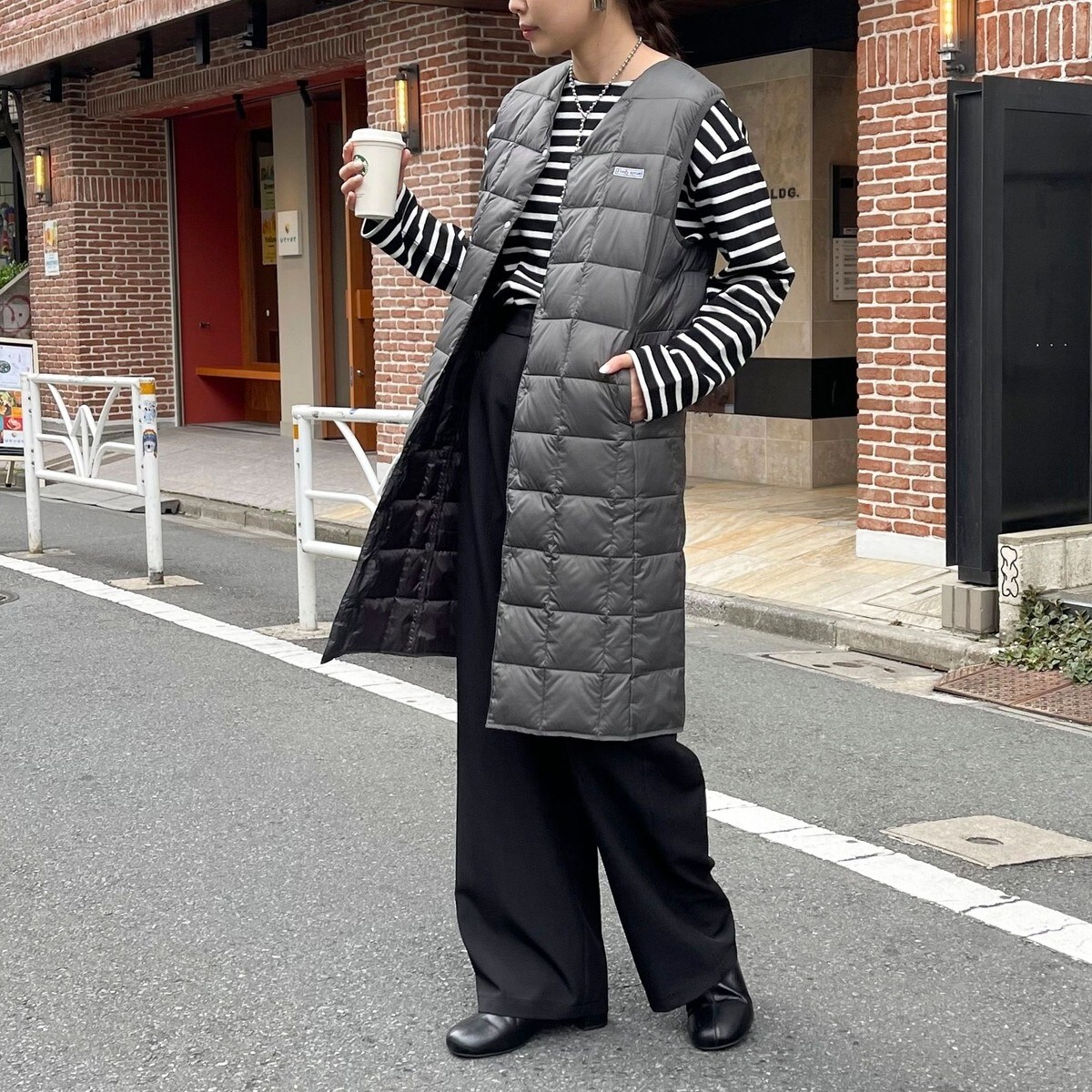 別注】【TAION×fredy emue】ロングダウンベスト | フレディ