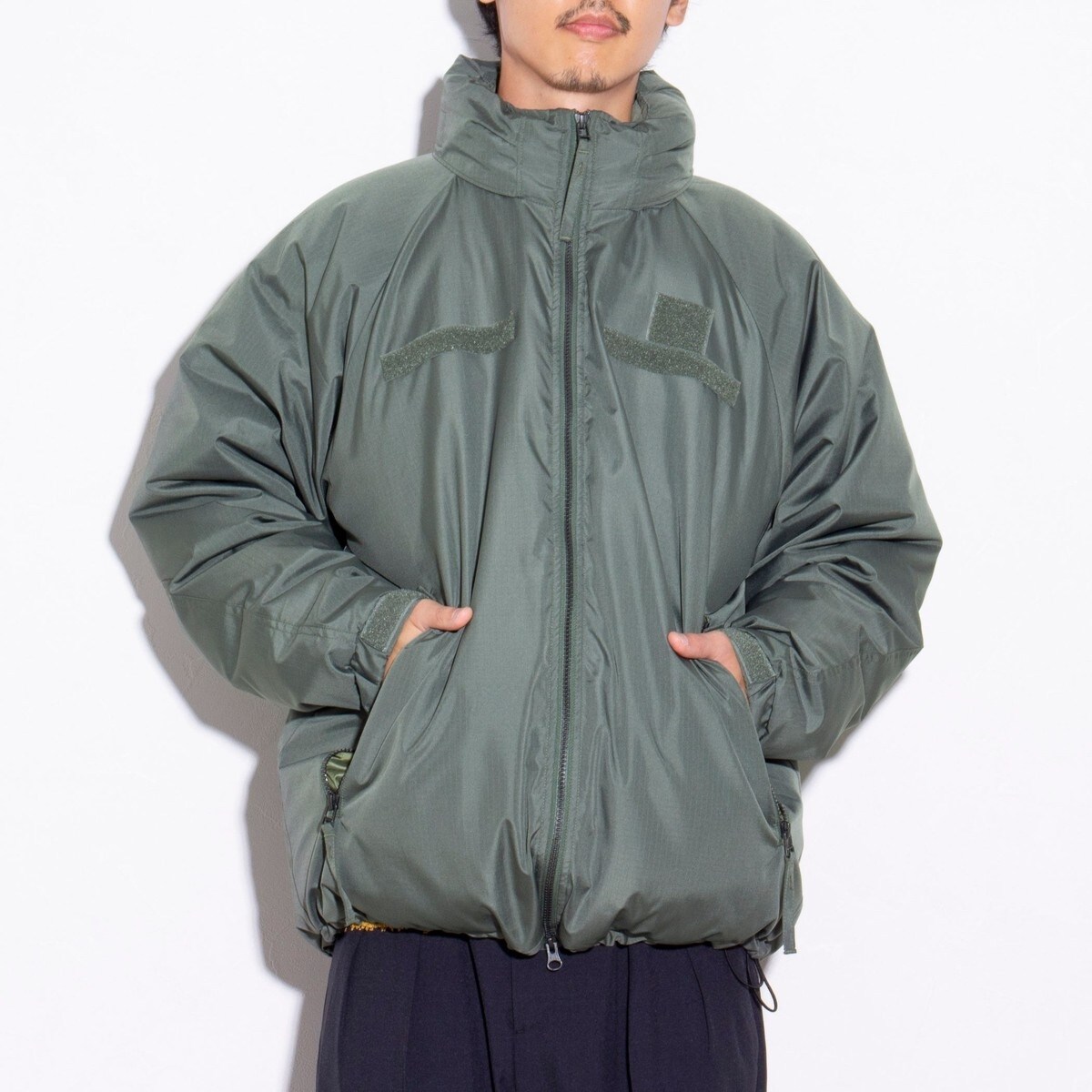 タグはありますTAION/タイオン　 MILITALY LEVEL7 JACKET ダウン