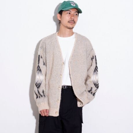 PENDLETON/ペンドルトン】別注シャギーニットカーディガン バック 