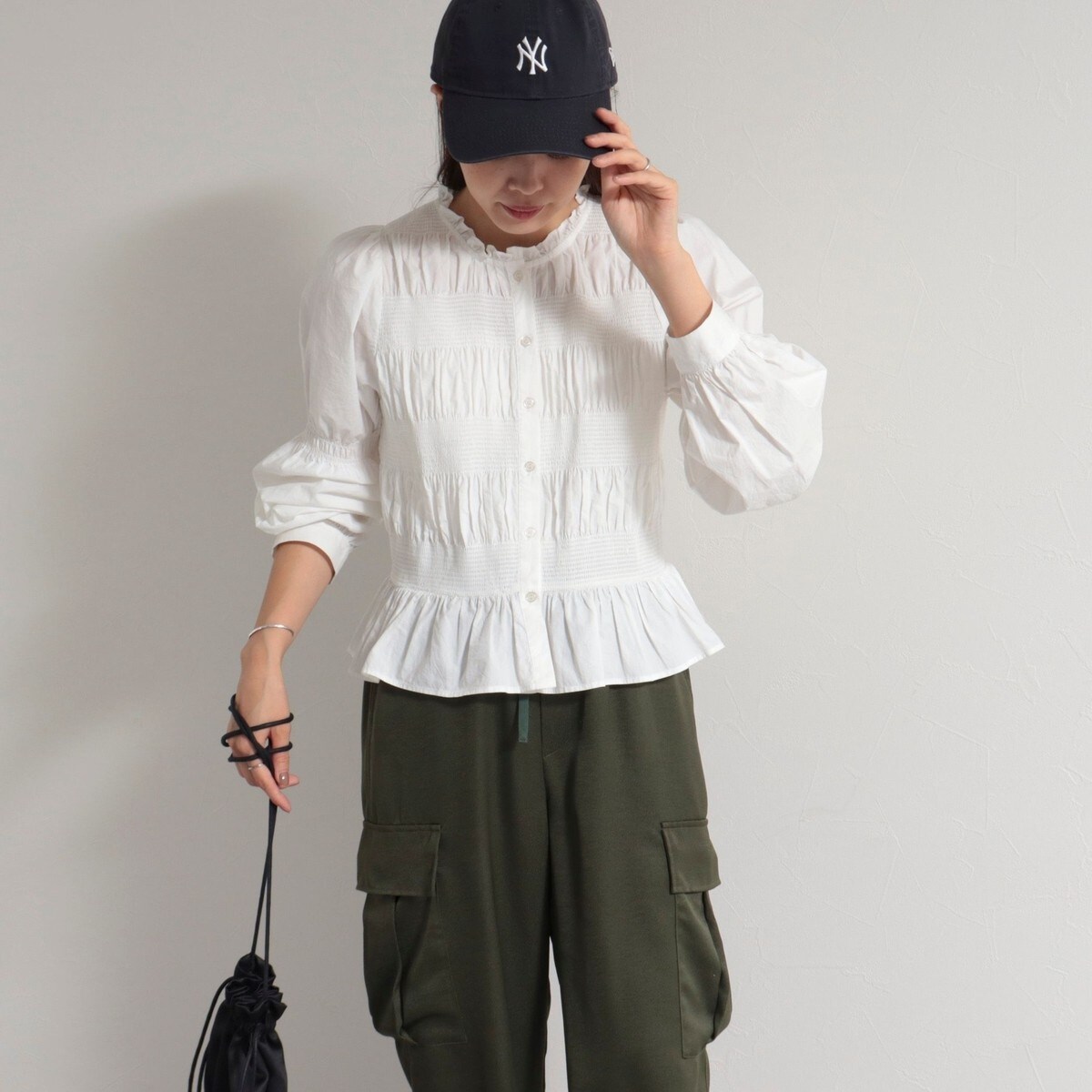 シャーリングブラウス | フレディ＆グロスター(FREDY&GLOSTER