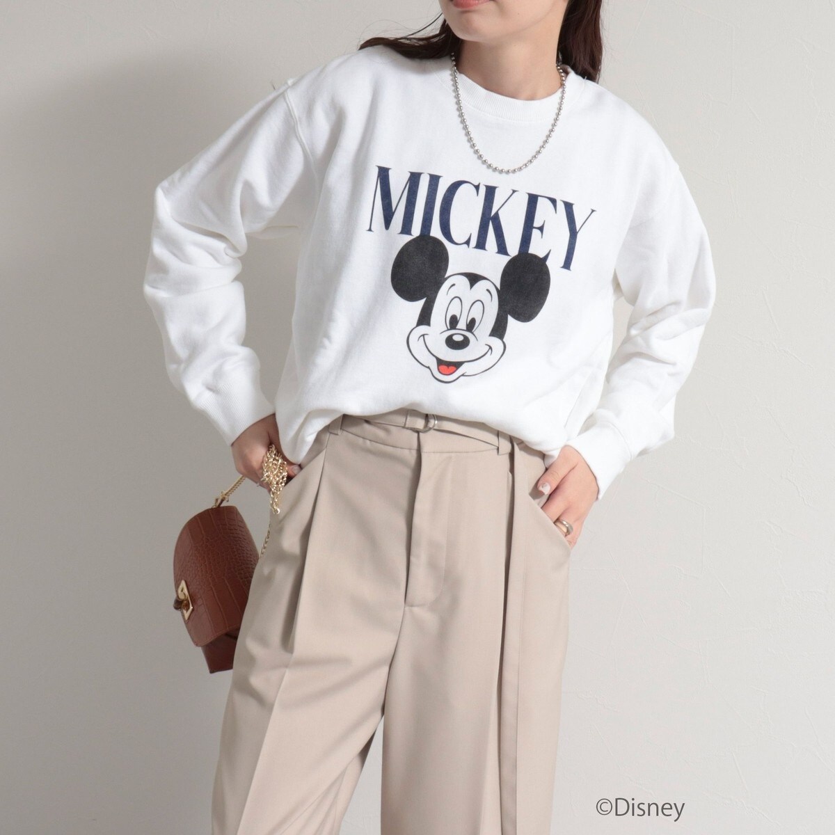 大型セールや時期 goodrock speed/グッドロックスピード】【FREDY別注】MICKEY裏毛 トップス