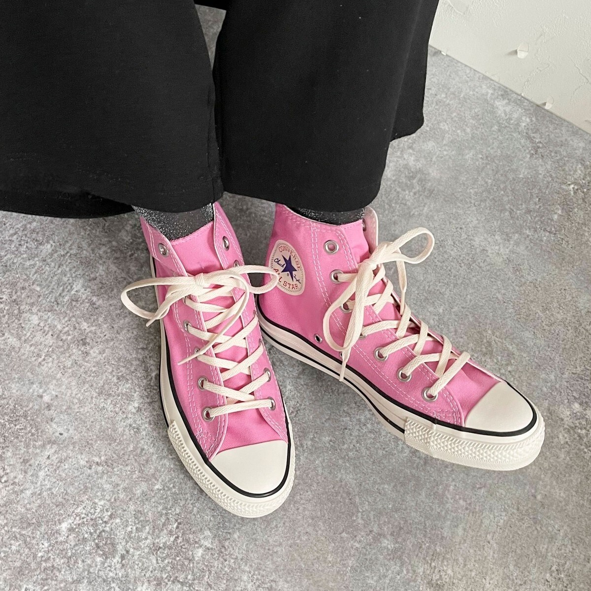 未使用】CONVERSE オールスター ラズベリー ピンク 23.5cm 1⁄25 
