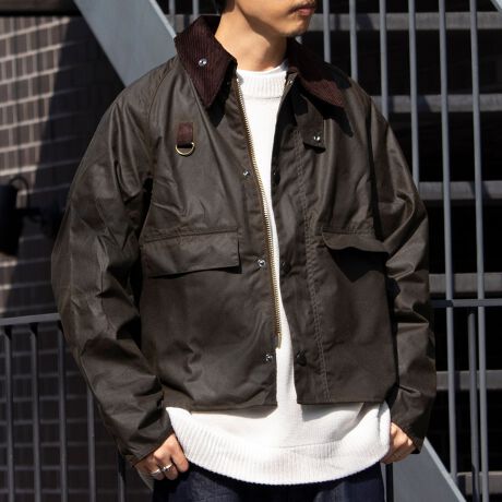 Barbour/バブアー】SPEY スペイ ワックス コットン ショートジャケット 