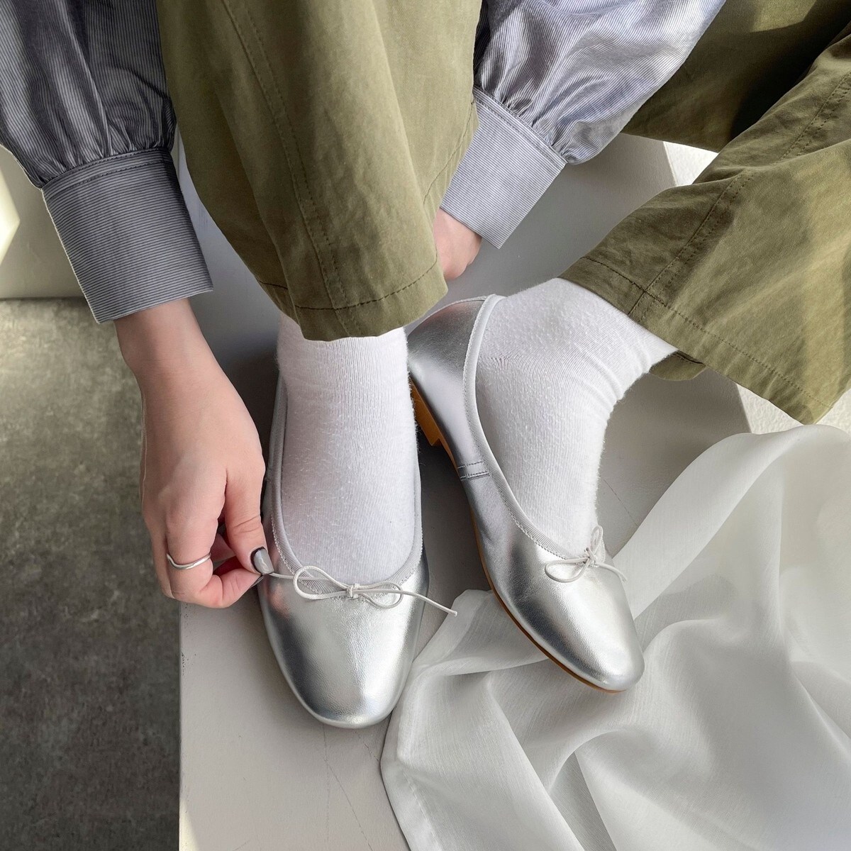 REMME/レメ】レザーバレーシューズ | フレディ＆グロスター