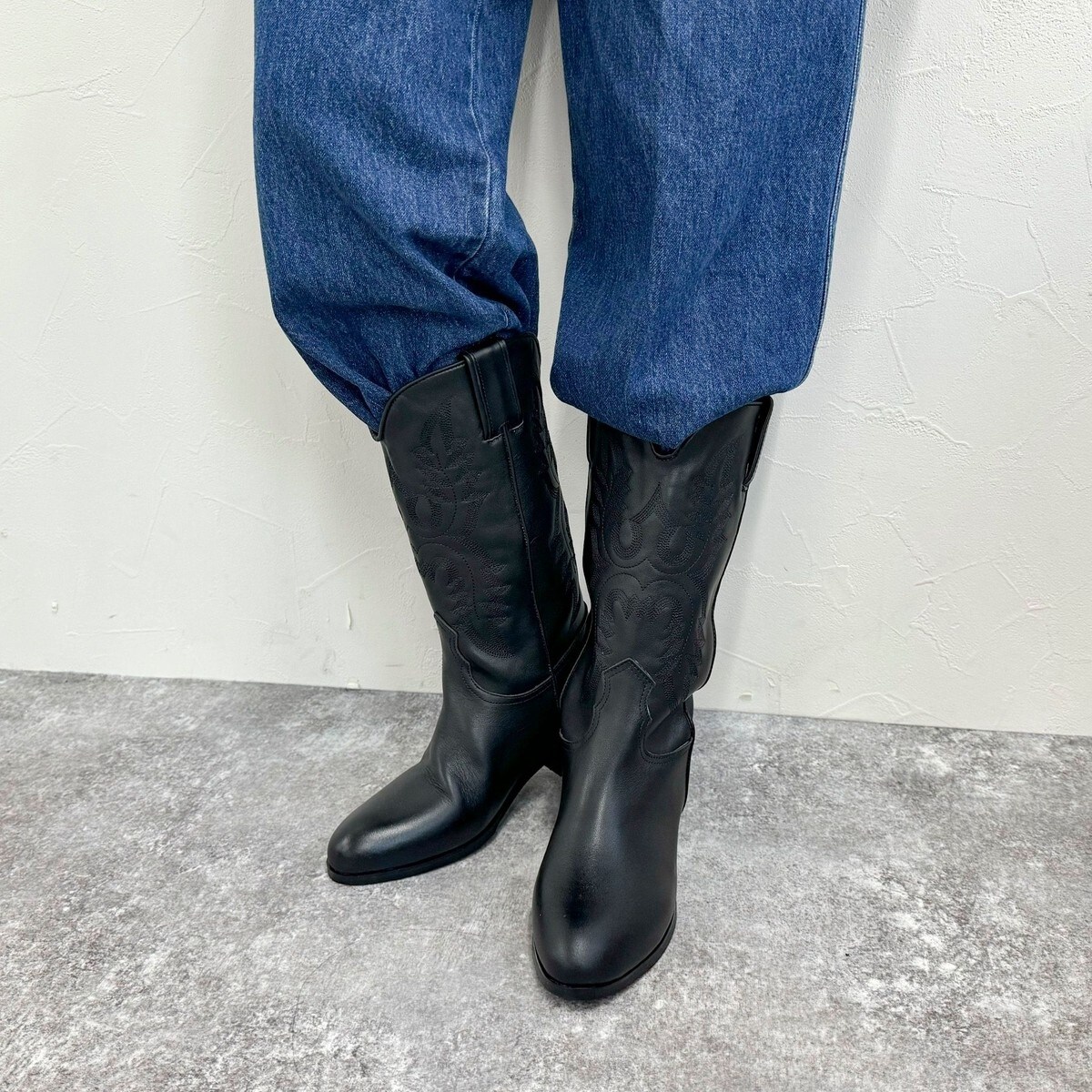 REMME/レメ】レザーウエスタンブーツ | フレディ＆グロスター