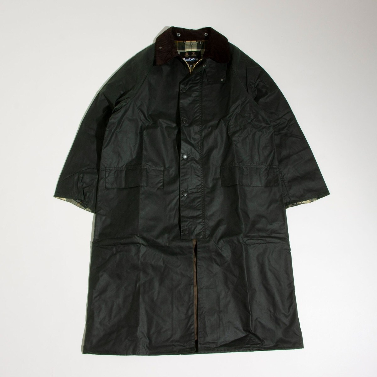 BURGHLEY / バーレー】ワックス コットン ロング コート