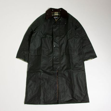 Barbour】BURGHLEY バーレー ワックス コットン ロング コート 