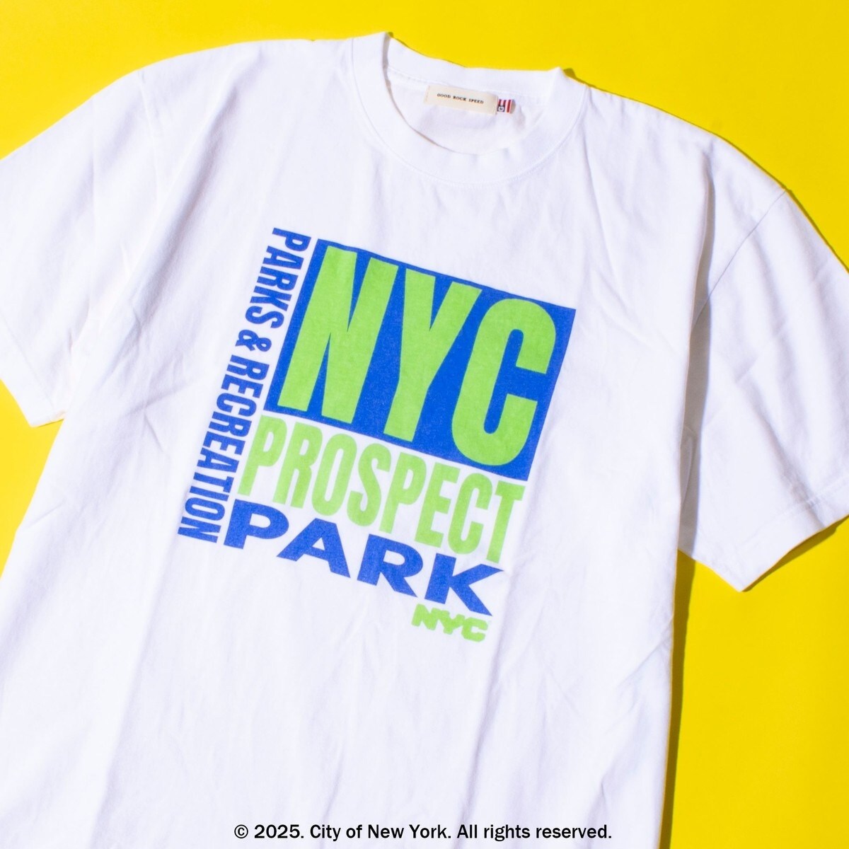 【GOOD ROCK SPEED】NYC PROSPECT PARK Tシャツ GOOD ROCK SPEED】NYC PROSPECT PARK プリントTシャツ | フレディ