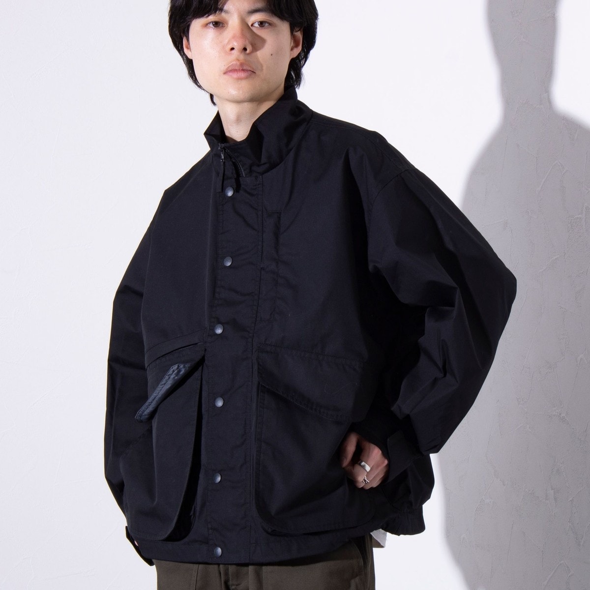 DANTON／ダントン】プリマロフト ノーカラー ジャケット