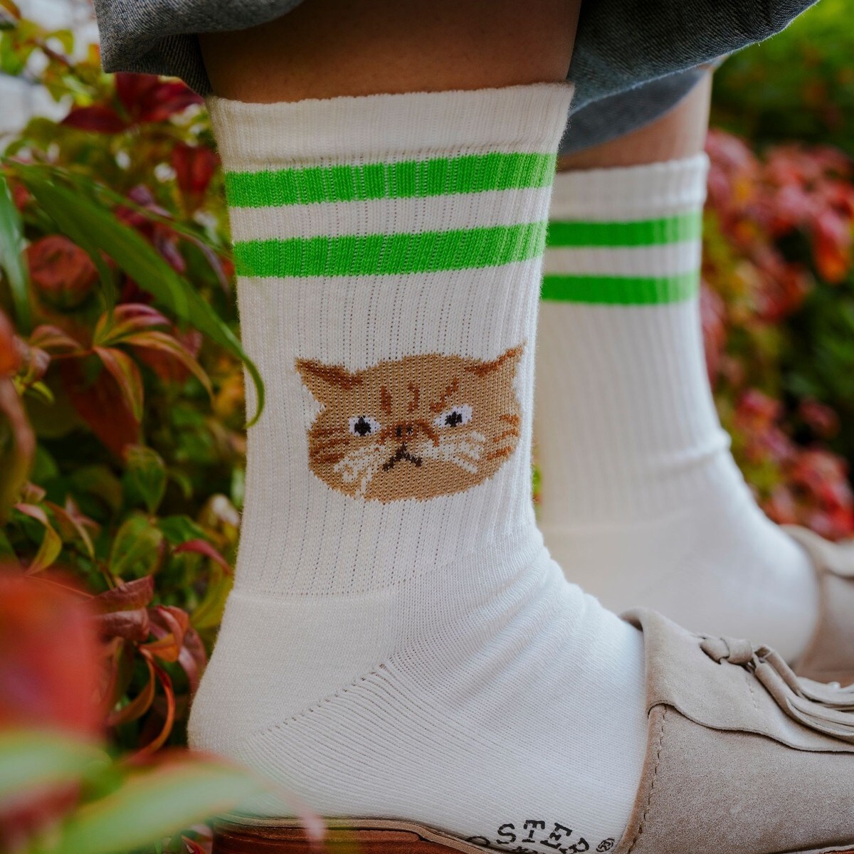 ROSTER SOX/ロスターソックス】CAT ラインソックス 靴下 日本製