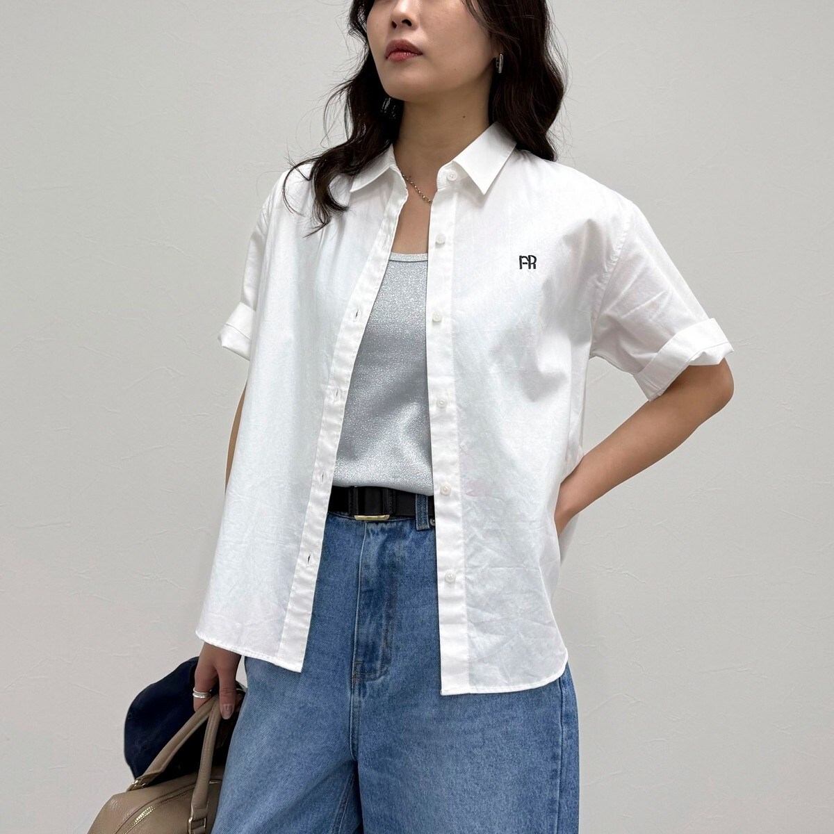 接触冷感・UVカット・洗える】 RENUソフトタイプライター ブラウス