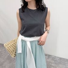 シルケットノースリーブインナー