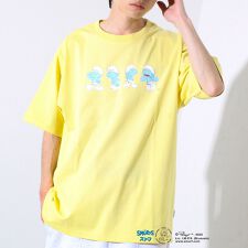 表情連続プリント スマーフ フロントTシャツ?