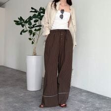 ストライプパジャマパンツ