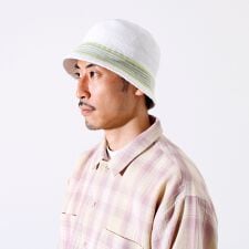 【GLOSTER/グロスター】グラデーションニットハット バケットハット