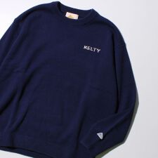 【KELTY×GLOSTER】別注 ジャガードニット プルオーバー