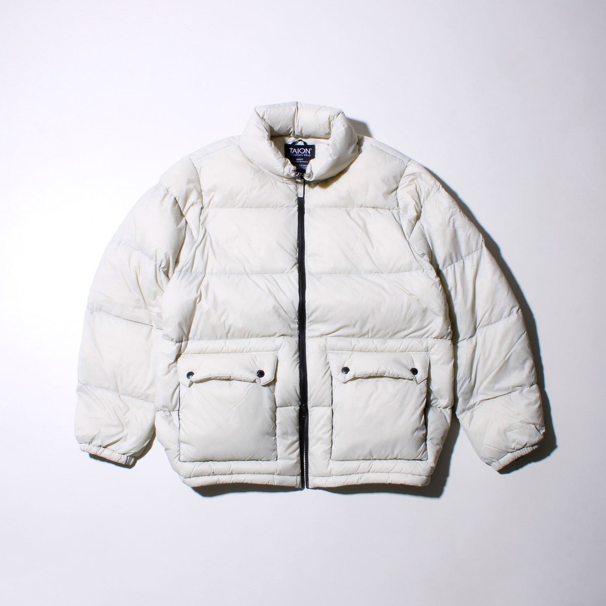 NOLLEY'S ×TAION タイオン別注 リバーシブルダウンジャケット S ◇【WEB限定】【TAION/タイオン】別注ボア×ダウンフードコート
