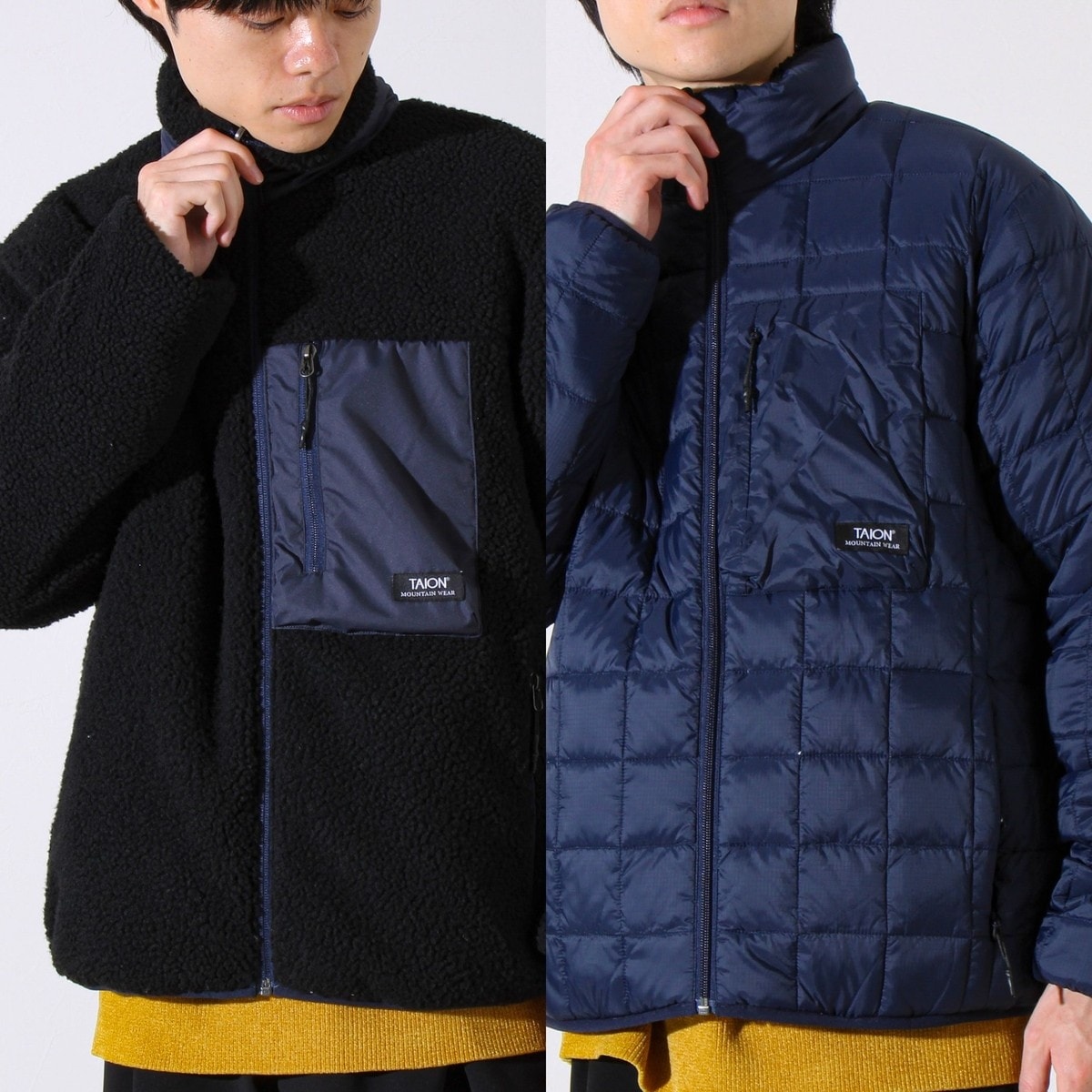 フレディ＆グロスター（FREDY&GLOSTER）/【GLOSTER別注】TAION パッカブル ボリュームダウンジャケット GLOSTER別注】TAION パッカブル ボリュームダウンジャケット