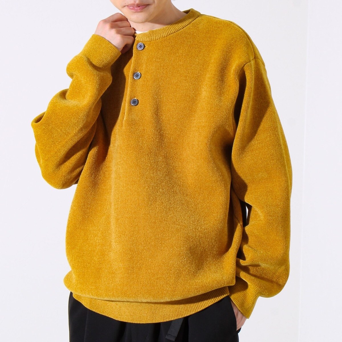 昨年人気アイテム再登場！チクチクしないニット】モールダブルフェイス