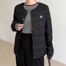 フレディエミュ(fredy emue)の《別注》【TAION/タイオン】CREW NECK BUTTON DOWN JK ダウンジャケット