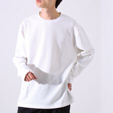 グロスター(GLOSTER)の【シリーズ累計人気】【ジャケットのインナーにおすすめ】ふくれジャガードロンT