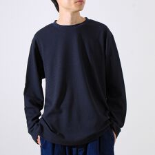 グロスター(GLOSTER)の【シリーズ累計人気】【ジャケットのインナーにおすすめ】ふくれジャガードロンT