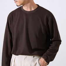 グロスター(GLOSTER)の【シリーズ累計人気】【ジャケットのインナーにおすすめ】ふくれジャガードロンT