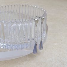 スイングドロップストーンピアス