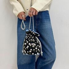 フレディエミュ(fredy emue)の【CASSELINI/キャセリーニ】ジャガード巾着バッグ