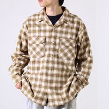 【PENDLETON】Open Collar Shirt オープンカラーシャツ