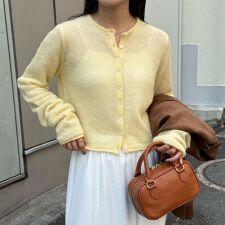 フレディエミュ(fredy emue)のモヘヤ混ビスチェカーディガン