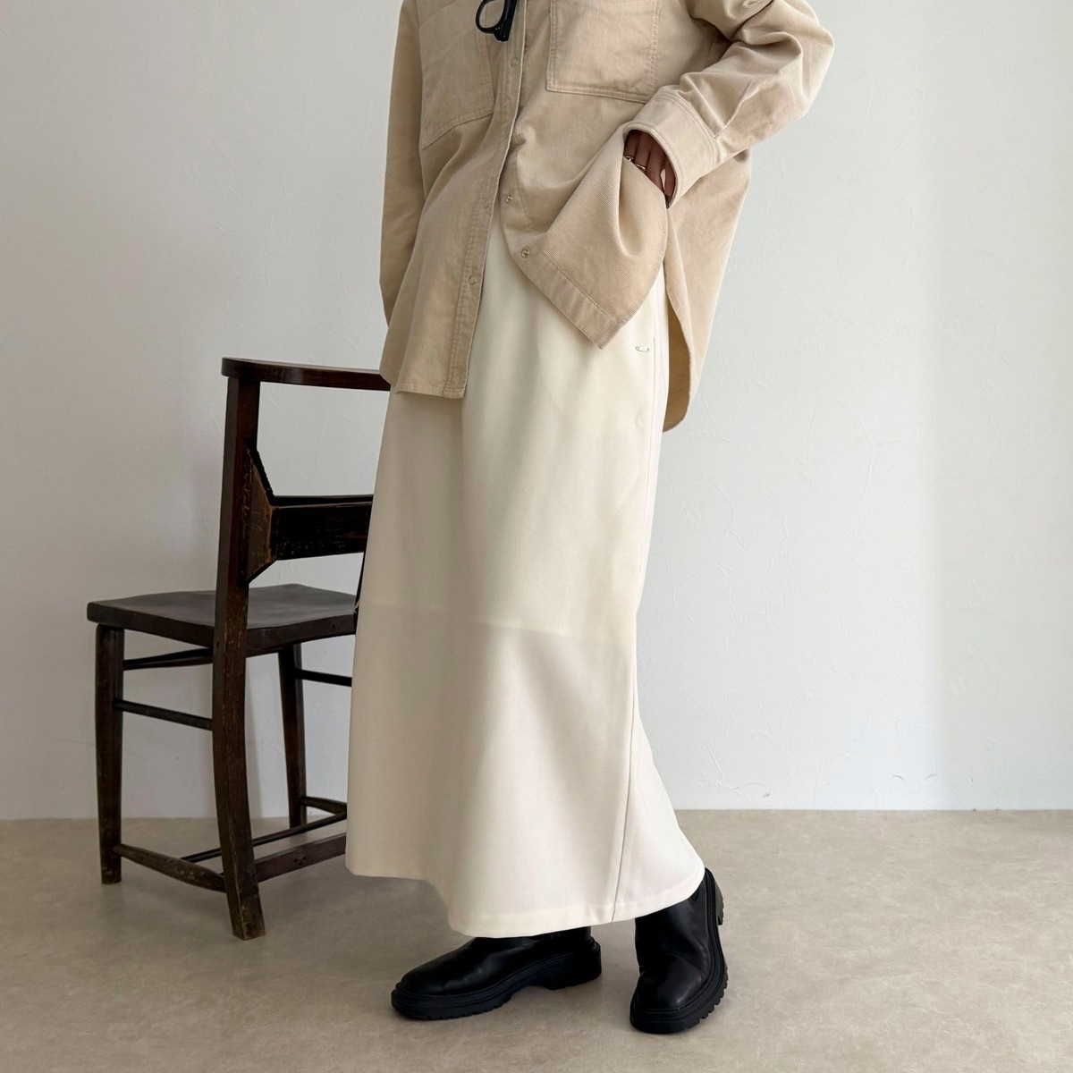 GEVACO/ゲバコ】デニムプリーツスカート | フレディエミュ(fredy emue