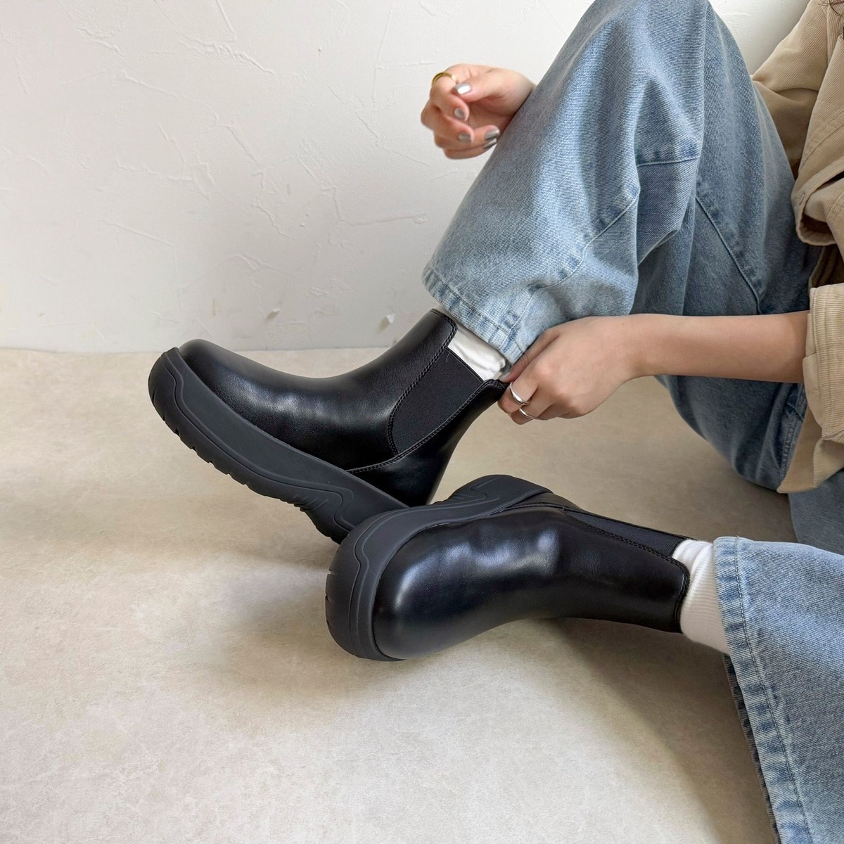 [}C]ySHAKA/VJz CHELSEA BOOTIE EVOL CHUNKY/tfBG~ifredy emuej ubN