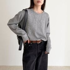 2WAYヘンリーラメプルオーバー