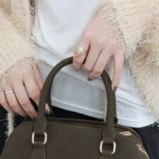 ドロップパールアートリング