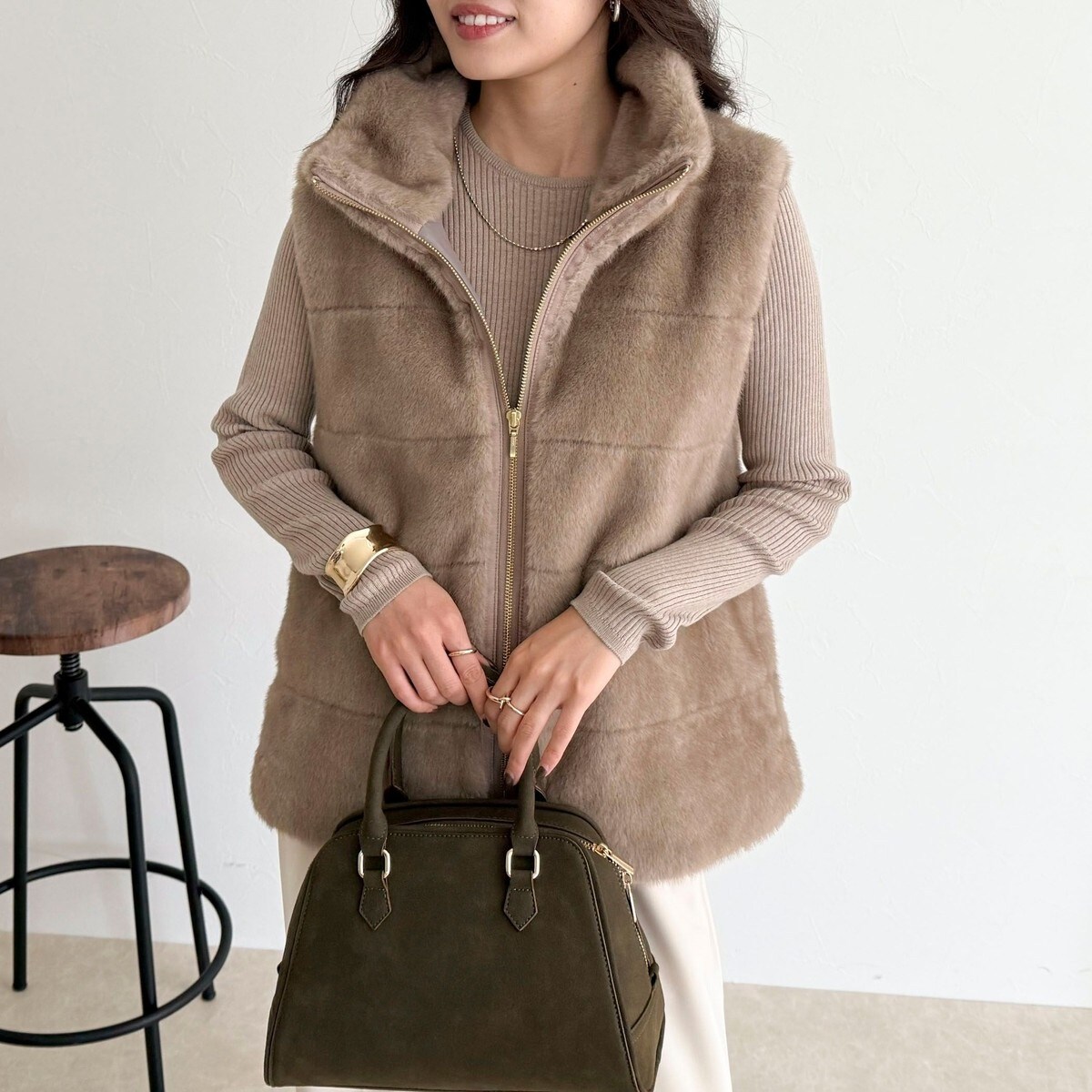 フレディ fredy ファーショートコート ショートコート