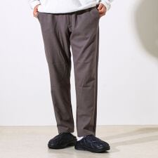 【セットアップ対応】両面起毛ストレッチイージーパンツ