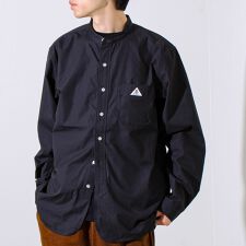 【GEVACO/ゲバコ】起毛バンドカラーシャツ