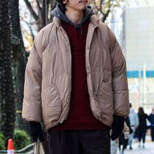 【別注カラーあり】【GEVACO/ゲバコ】ノンステッチ中綿ジャケット