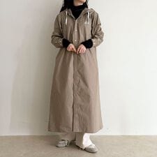 【GEVACO/ゲバコ】フーディーシャツワンピース