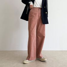 フレディエミュ(fredy emue)のコーデュロイストレートパンツ