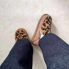 【MEI/メイ】フェイクファームートンモカシン